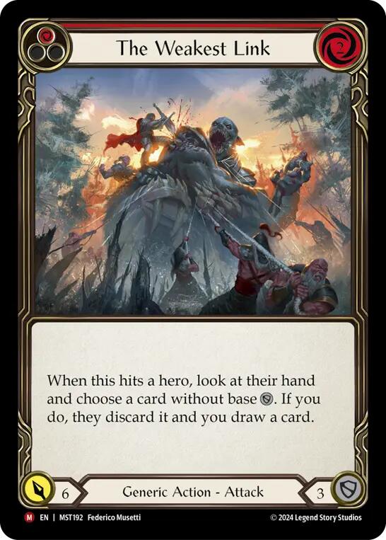 Flesh and Blood TCG: The Weakest Link image