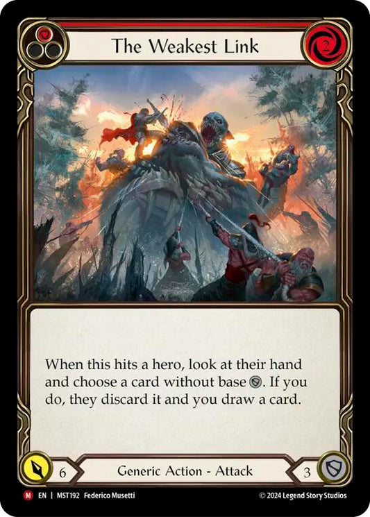 Flesh and Blood TCG: The Weakest Link image