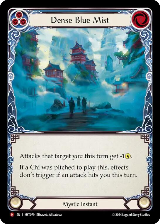Flesh and Blood TCG: Dense Blue Mist image
