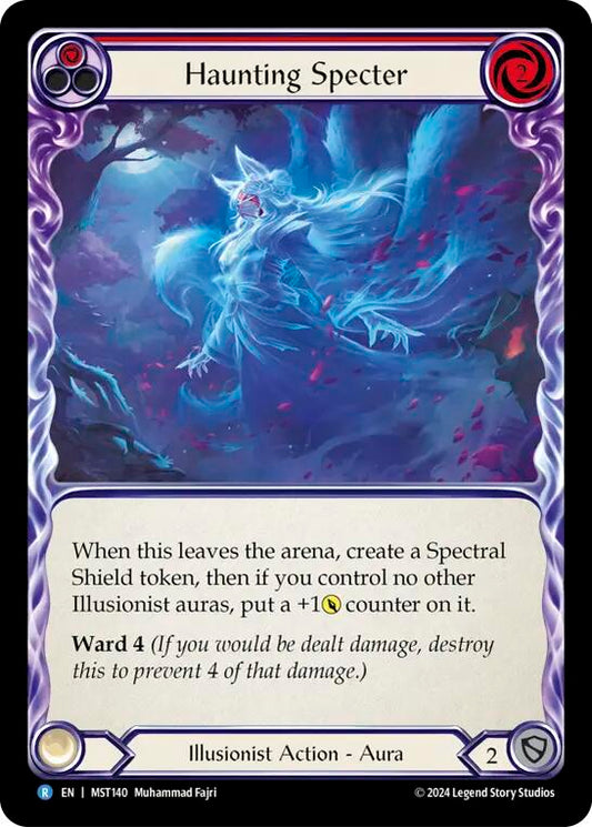 Flesh and Blood TCG: Haunting Specter (Red) image