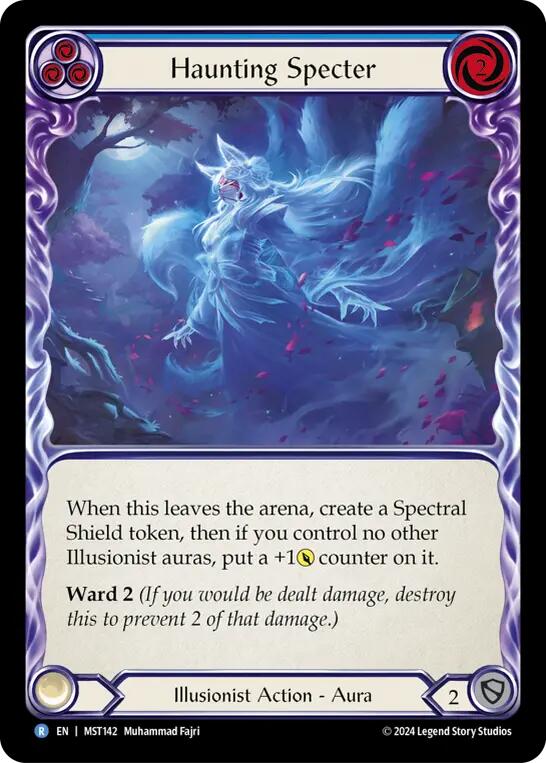 Flesh and Blood TCG: Haunting Specter (Blue) image
