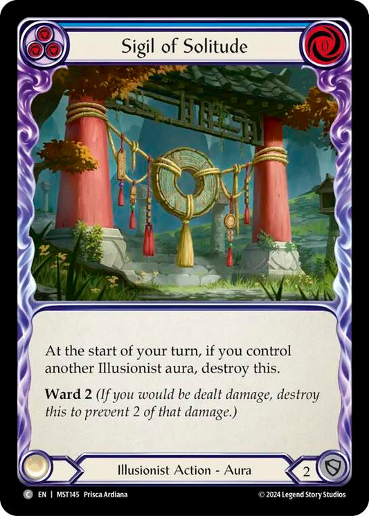 Flesh and Blood TCG: Sigil of Solitude (Blue) image