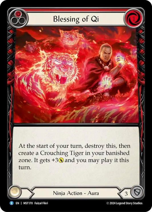 Flesh and Blood TCG: Blessing of Qi (Red) image