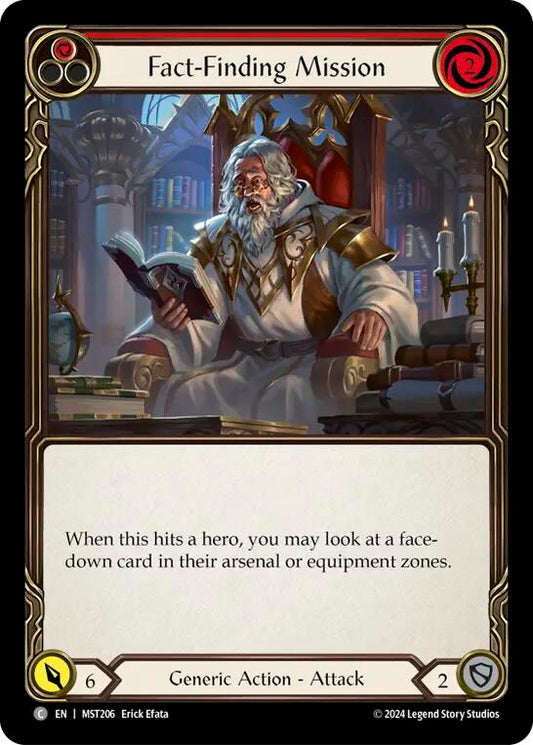 Flesh and Blood TCG: Fact-Finding Mission (Red) image