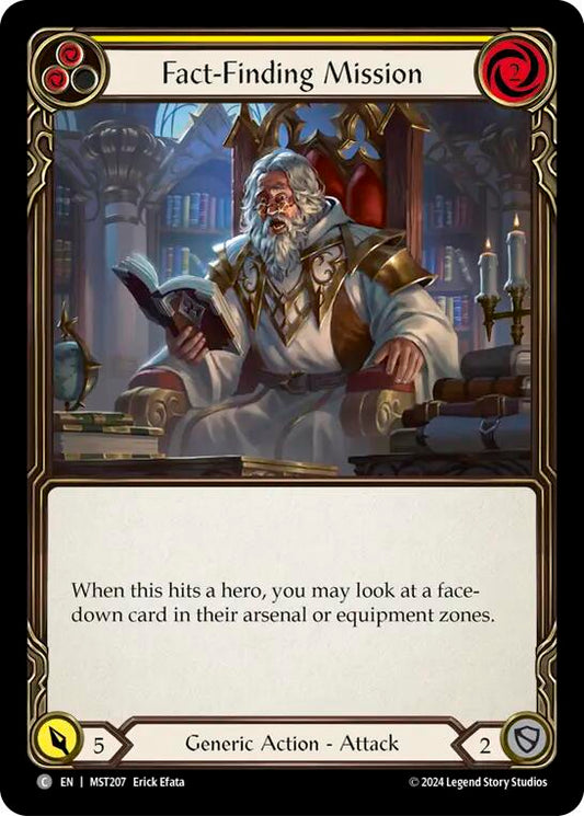Flesh and Blood TCG: Fact-Finding Mission (Yellow) image