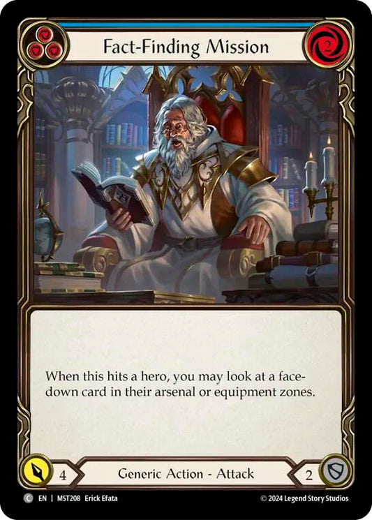 Flesh and Blood TCG: Fact-Finding Mission (Blue) image