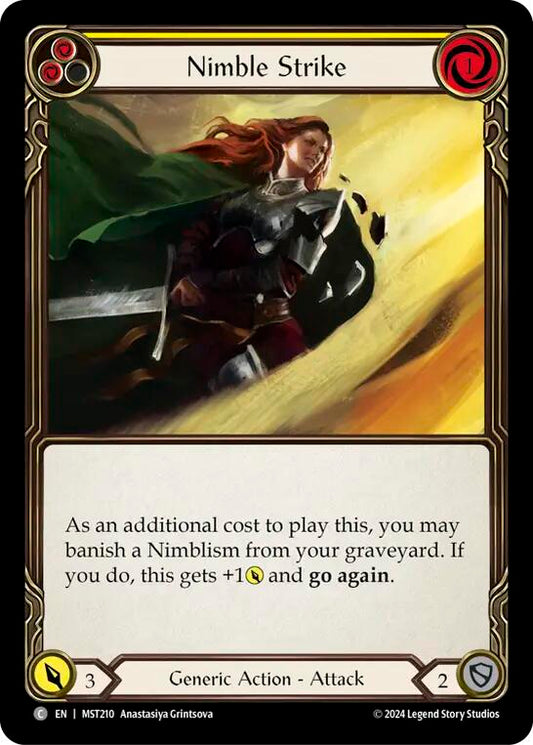 Flesh and Blood TCG: Nimble Strike (Yellow) image