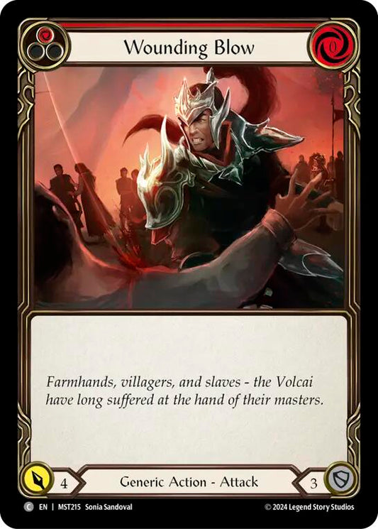 Flesh and Blood TCG: Wounding Blow (Red) image