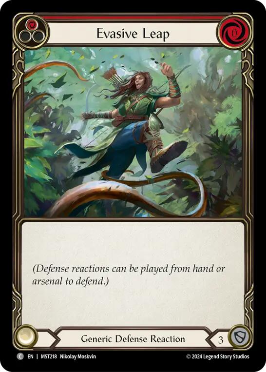 Flesh and Blood TCG: Evasive Leap (Red) image