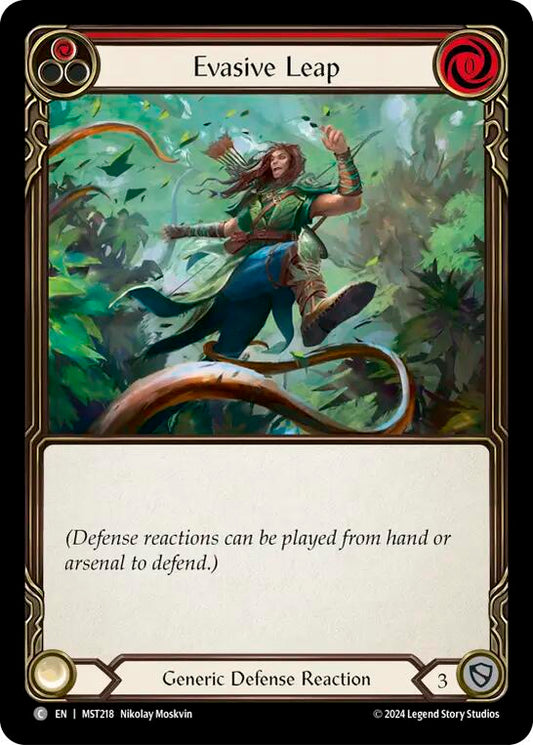 Flesh and Blood TCG: Evasive Leap (Red) image