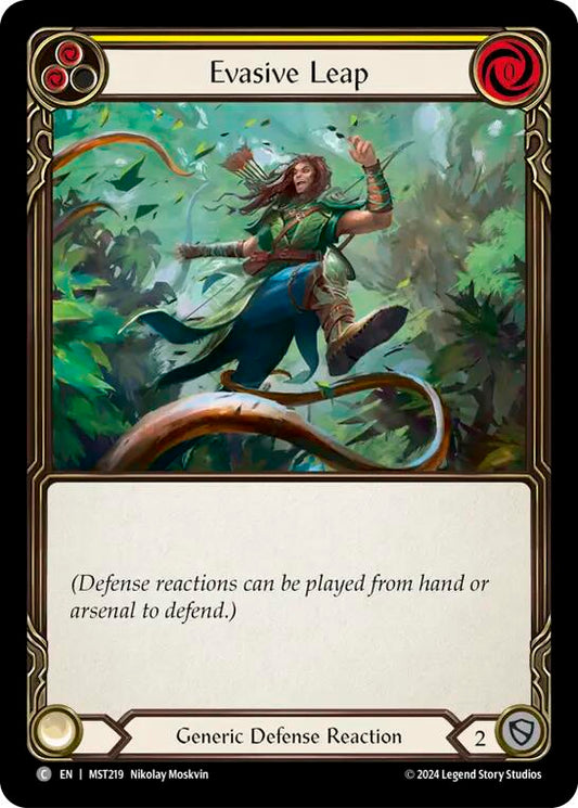 Flesh and Blood TCG: Evasive Leap (Yellow) image