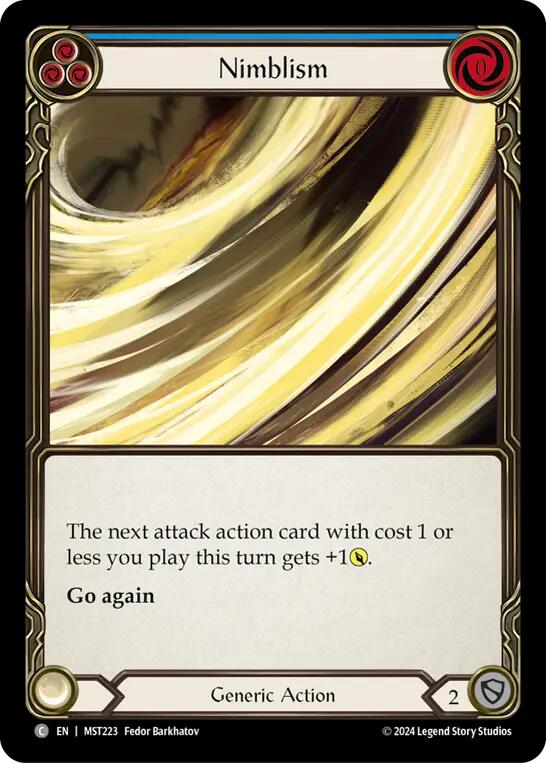 Flesh and Blood TCG: Nimblism (Blue) image