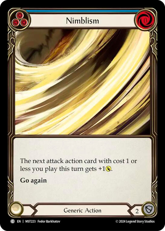 Flesh and Blood TCG: Nimblism (Blue) image