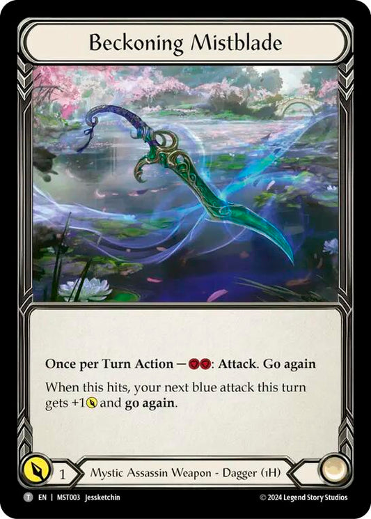 Flesh and Blood TCG: Beckoning Mistblade // Tiger Taming Khakkara image
