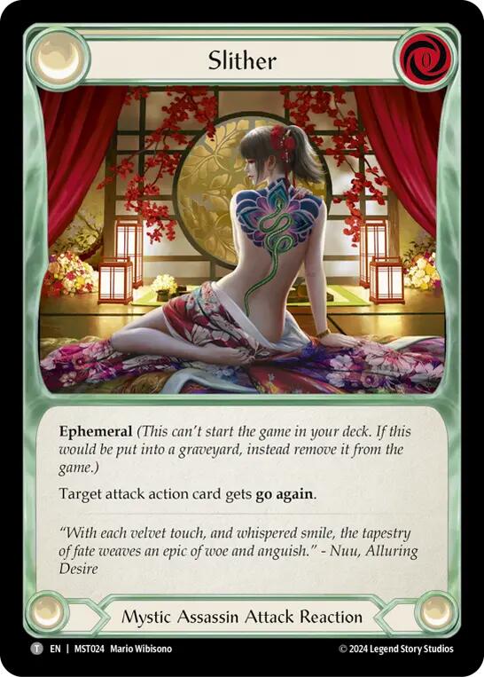 Flesh and Blood TCG: Slither // Enigma image