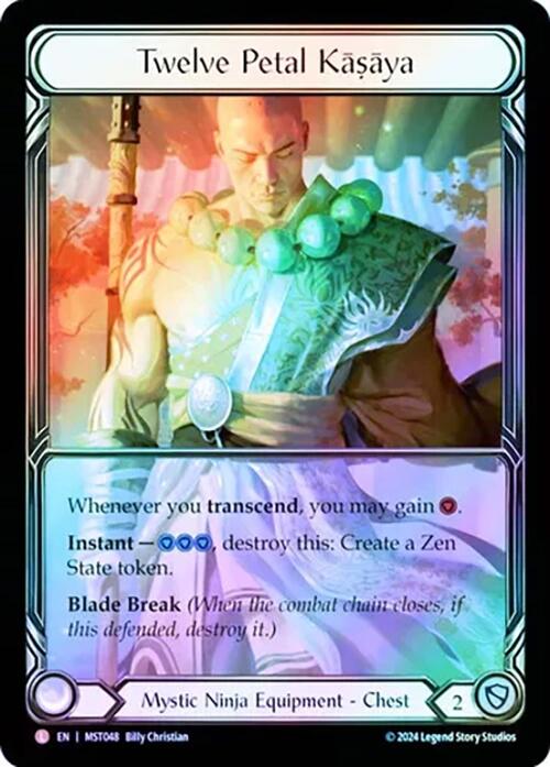 Flesh and Blood TCG: Twelve Petal Kasaya (Extended Art) image