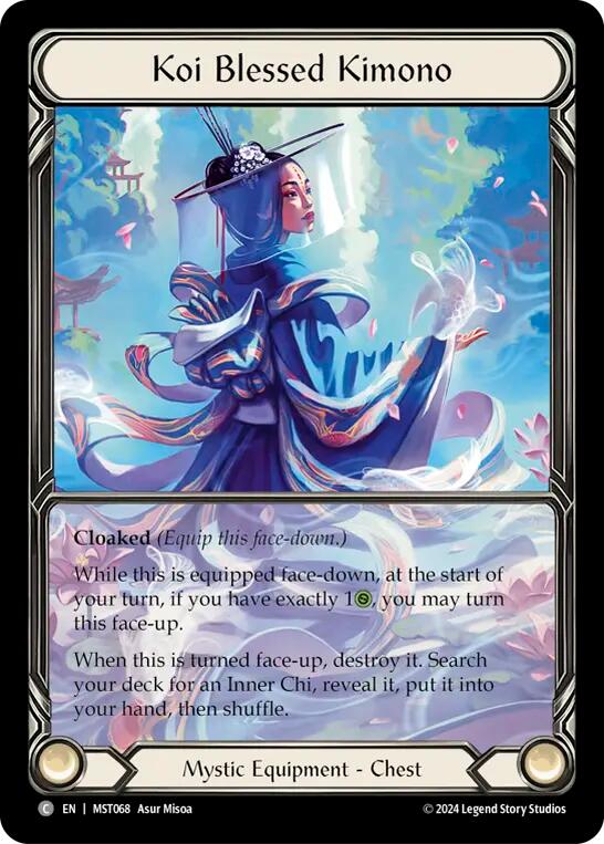 Flesh and Blood TCG: Koi Blessed Kimono (Extended Art) image
