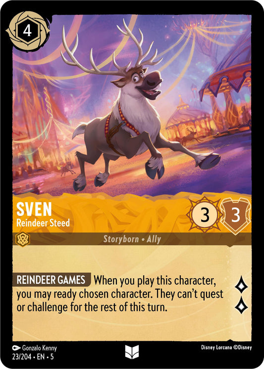 Disney Lorcana: Sven - Reindeer Steed card image