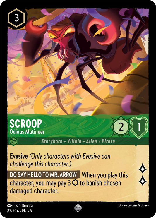 Disney Lorcana: Scroop - Odious Mutineer card image