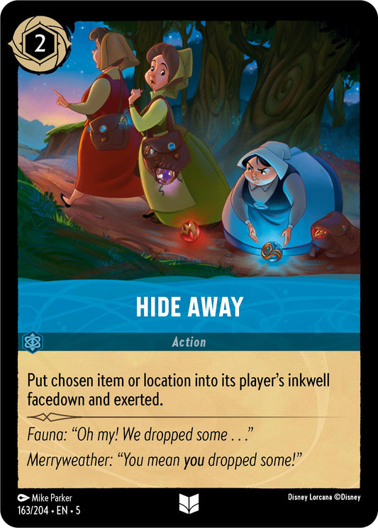 Disney Lorcana: Hide Away card image