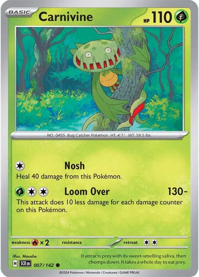 Pokemon: Carnivine card image
