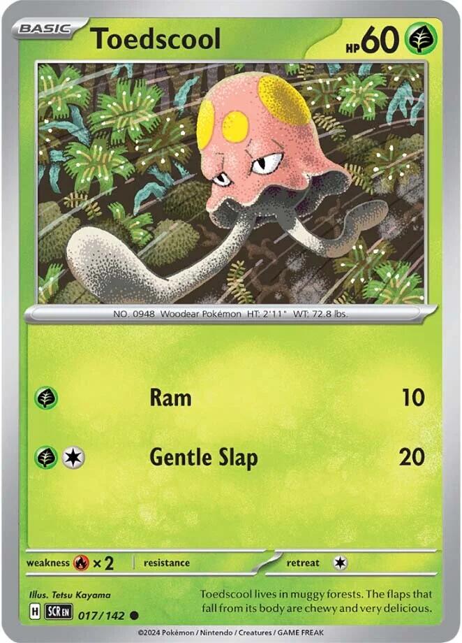 Pokemon: Toedscool card image
