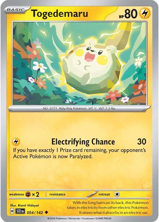 Pokemon: Togedemaru card image