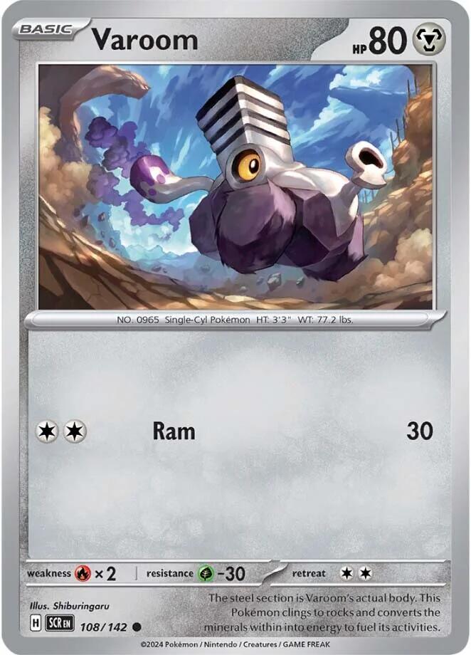 Pokemon: Varoom card image