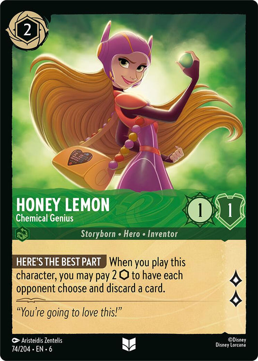 Disney Lorcana: Honey Lemon - Chemical Genius card image