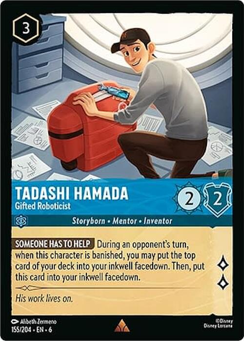 Disney Lorcana: Tadashi Hamada - Gifted Roboticist card image