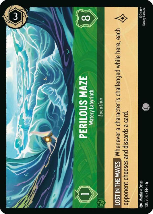 Disney Lorcana: Perilous Maze - Watery Labyrinth card image