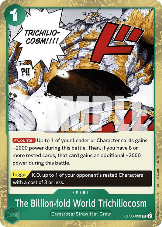 One Piece Card Game: The Billion-fold World Trichiliocosm (Jolly Roger Foil) card image