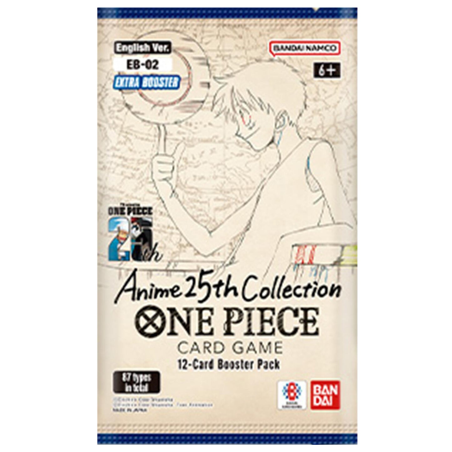 One Piece Card Game: Extra Booster: Anime 25th Collection Pack image