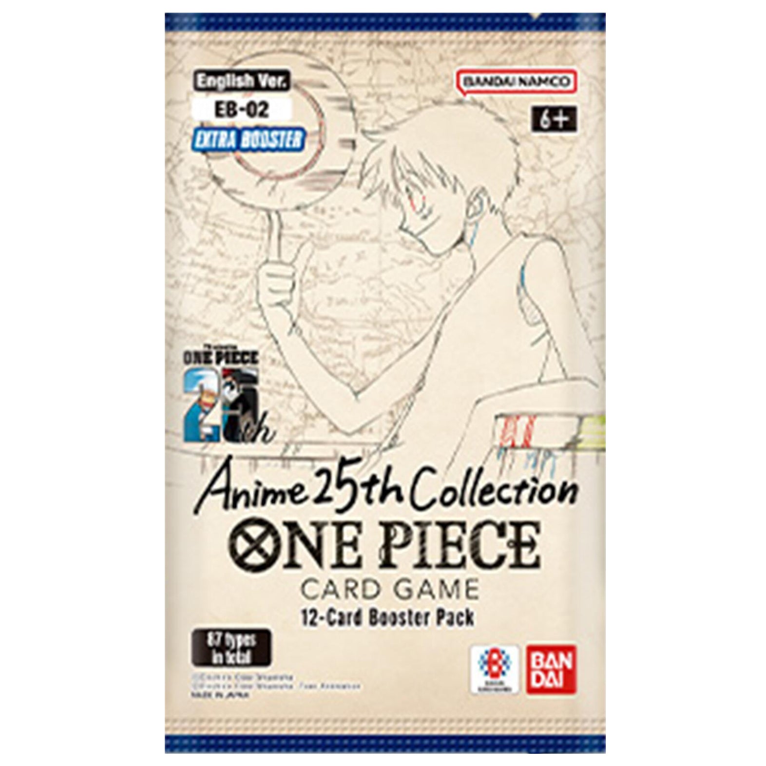One Piece Card Game: Extra Booster: Anime 25th Collection Pack image
