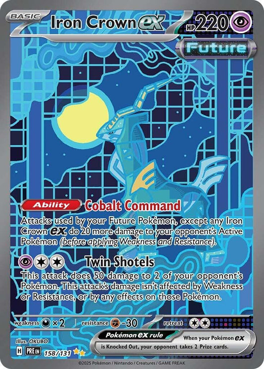 Pokemon: Iron Crown ex card image