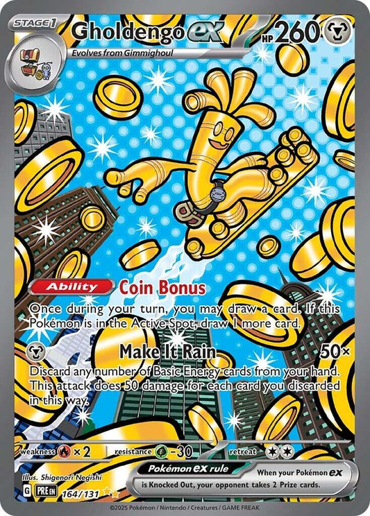 Pokemon: Gholdengo ex card image