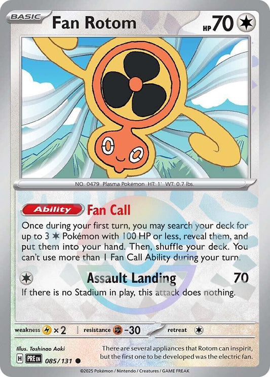 Pokemon: Fan Rotom (Poke Ball Pattern) card image