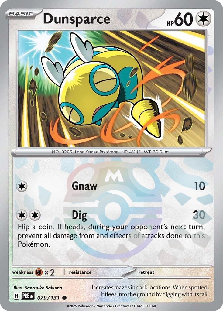 Pokemon: Dunsparce (Master Ball Pattern) card image