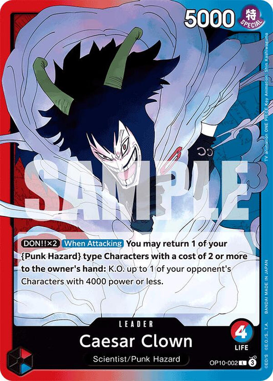 One Piece Card Game: Caesar Clown (002) card image
