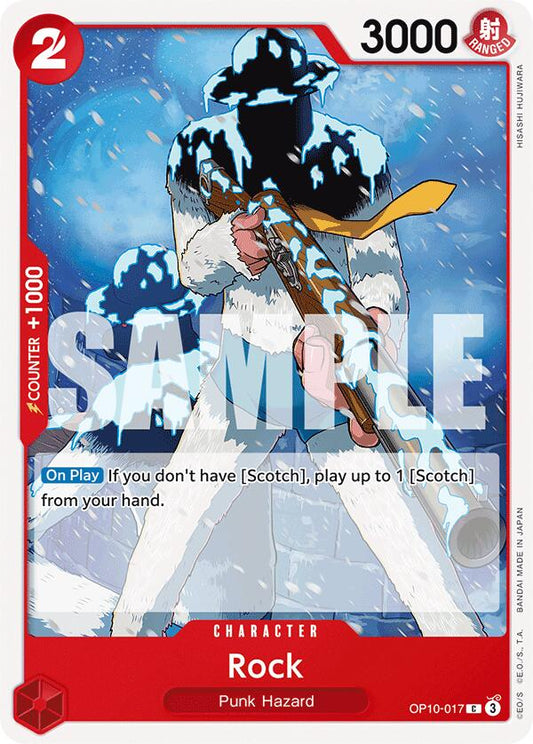 One Piece Card Game: Rock card image