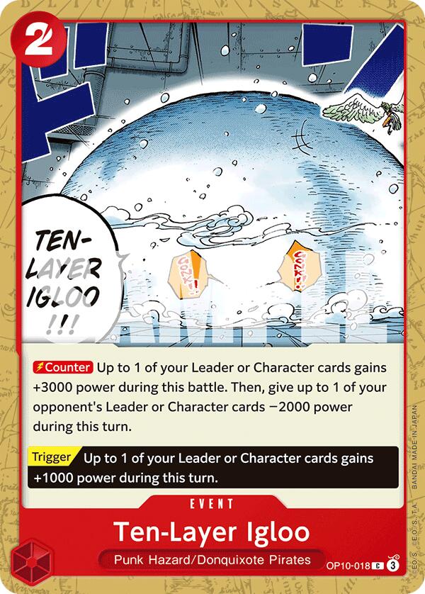 One Piece Card Game: Ten-Layer Igloo card image