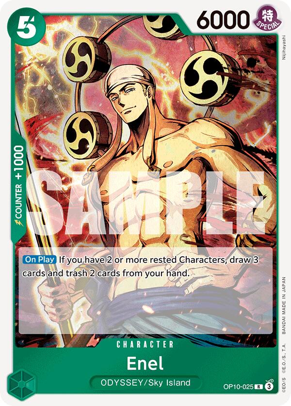 One Piece Card Game: Enel card image