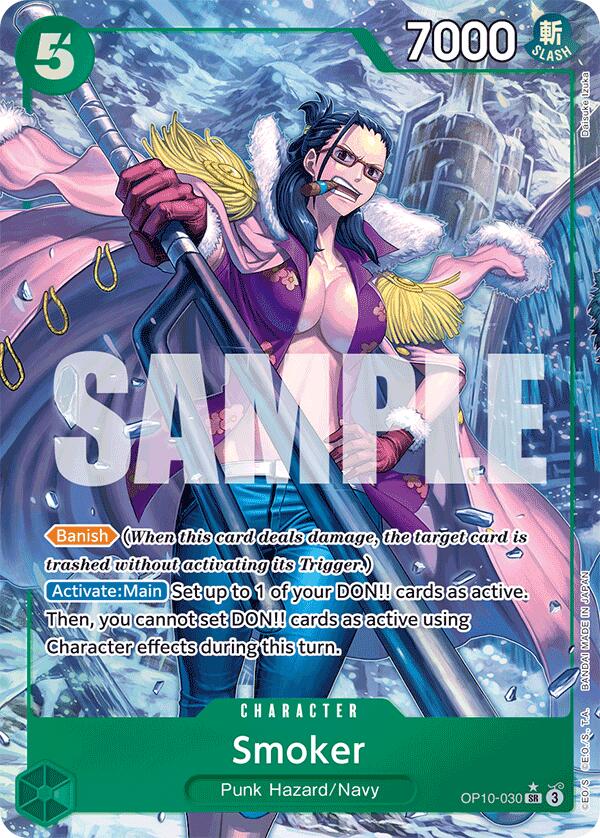 One Piece Card Game: Smoker (030) (Parallel) card image