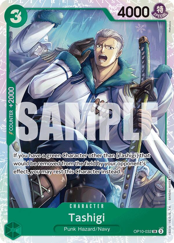 One Piece Card Game: Tashigi card image