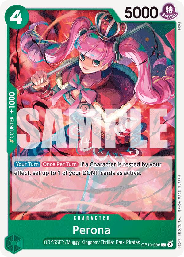 One Piece Card Game: Perona (036) card image