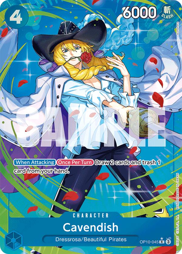 One Piece Card Game: Cavendish (045) (Parallel) card image