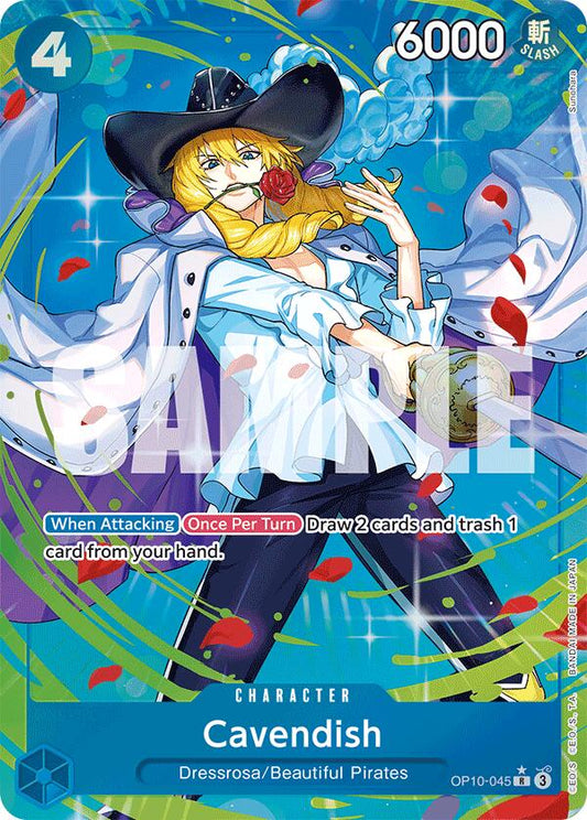 One Piece Card Game: Cavendish (045) (Parallel) card image