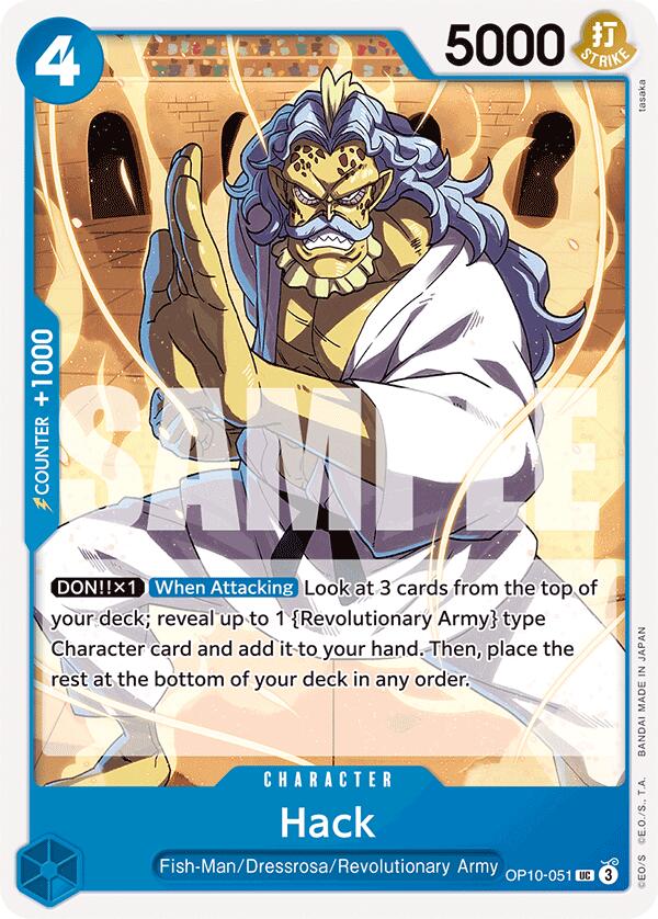 One Piece Card Game: Hack card image