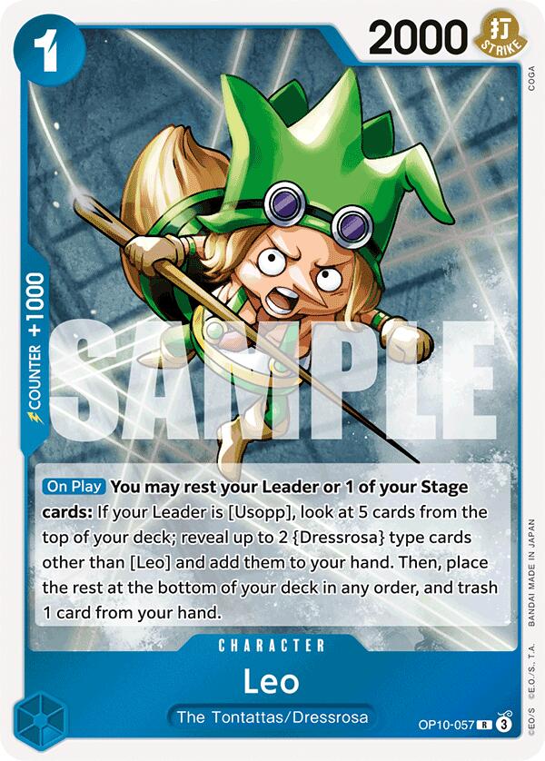 One Piece Card Game: Leo card image
