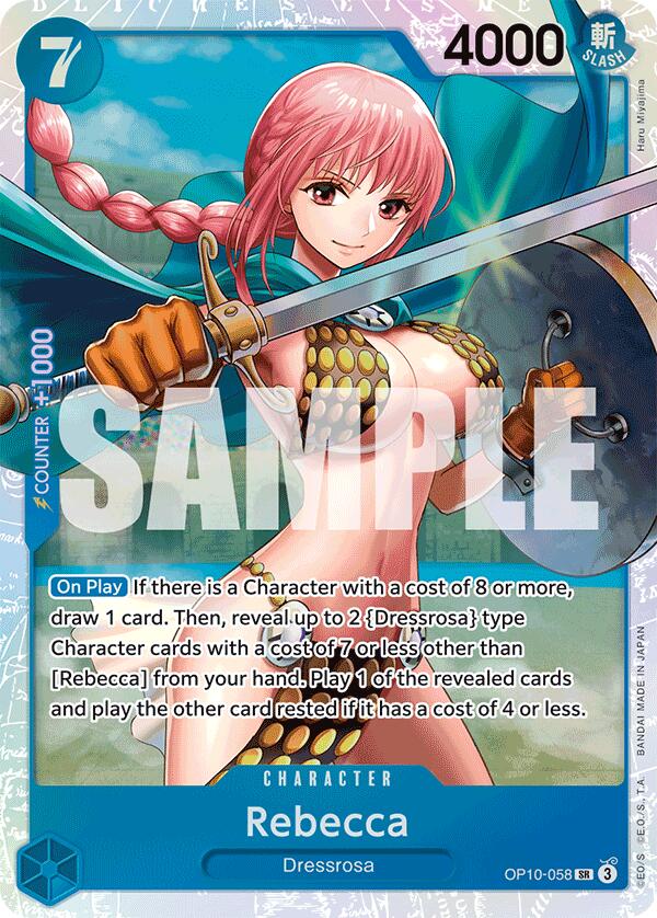 One Piece Card Game: Rebecca card image